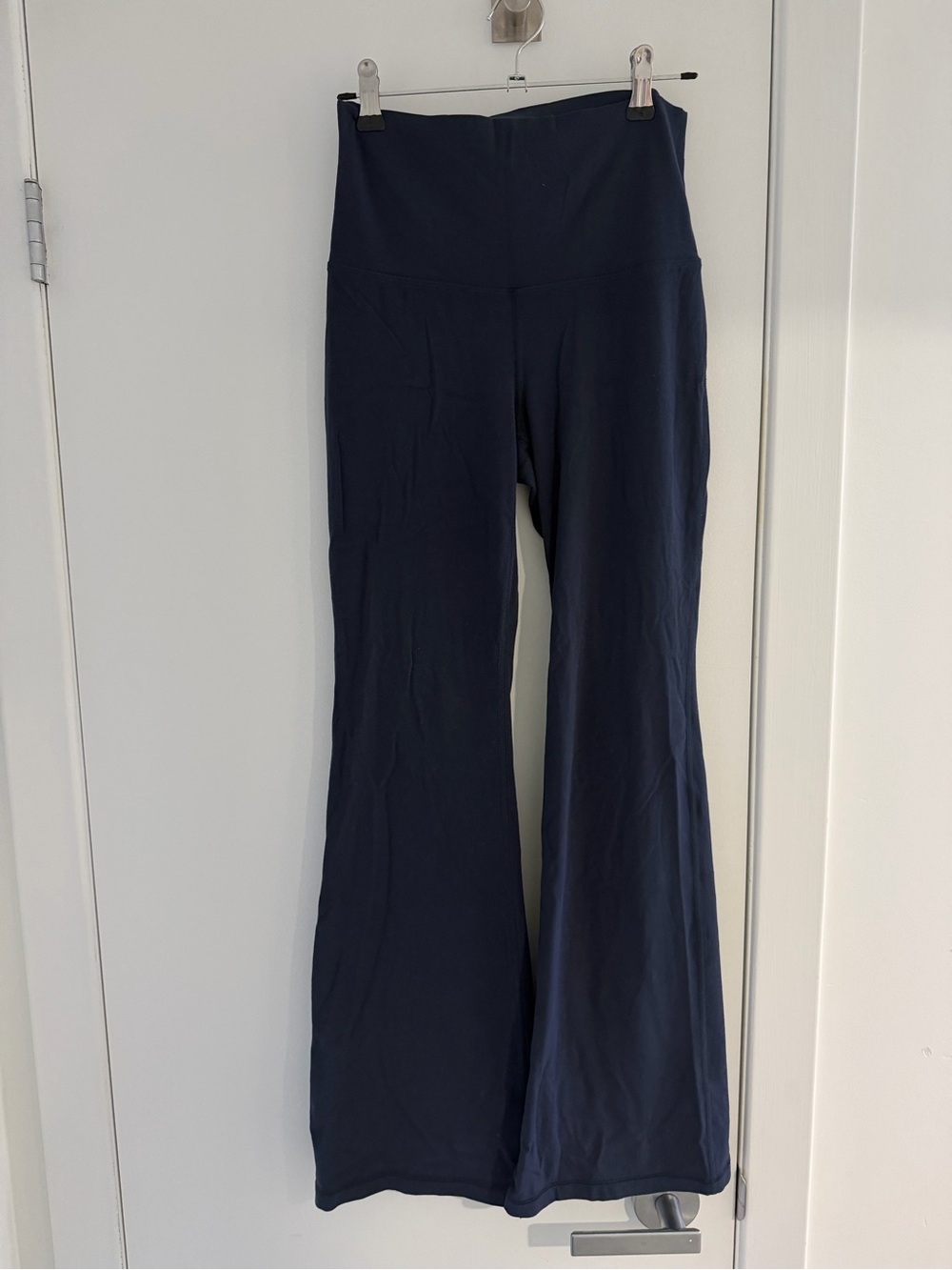 Aritzia Navy Boot Cut Flare Pants